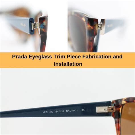 prada glasses replacement parts